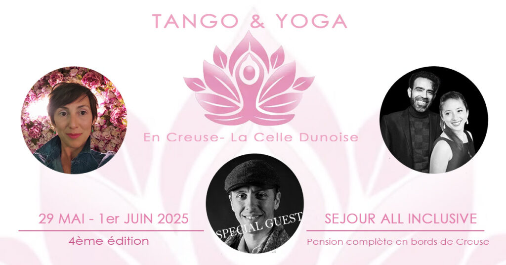 bandeau Weekend Tango Yoga Creuse 2025